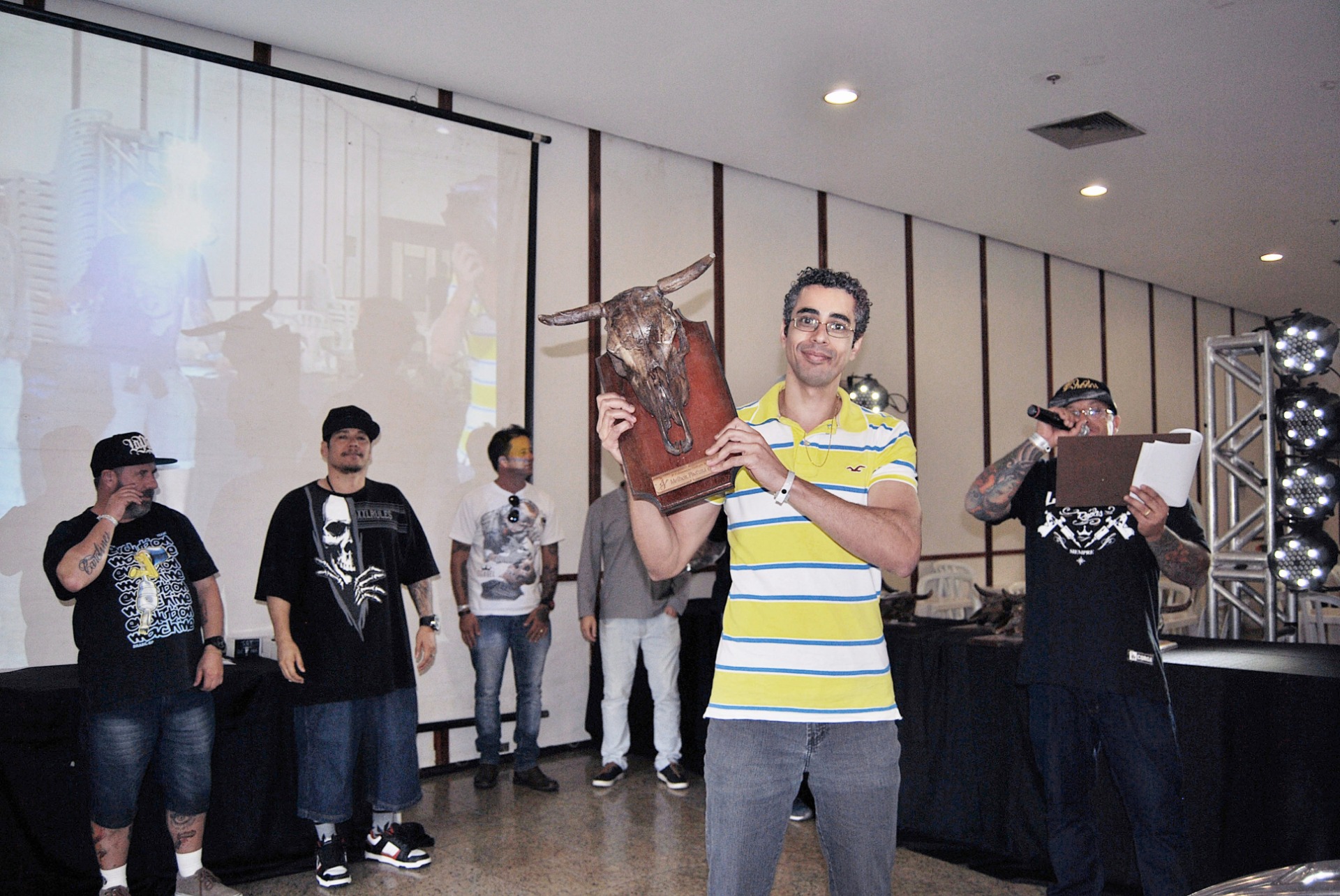 Marcello Henrique. Prêmio de Melhor Pintura em Tela na IV Convenção Goiânia Tattoo - 2017.